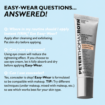 Instant FIRM-x Temporary Eye Tightener