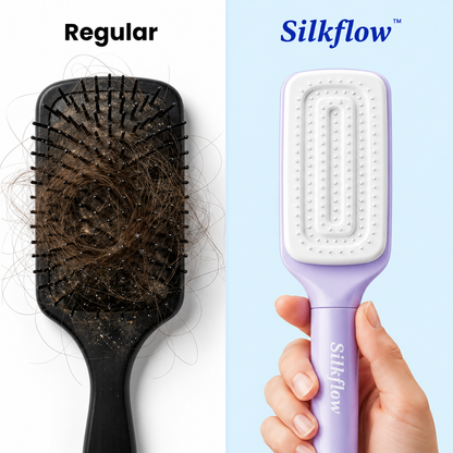 SilkFlow™ Self-Cleaning Hair Brush