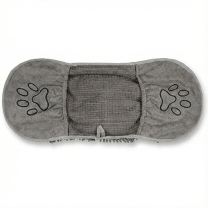 FurCare™ – Bath Grooming Glove | 2-in-1 Brush + Drying Towel | Fast Water Pull